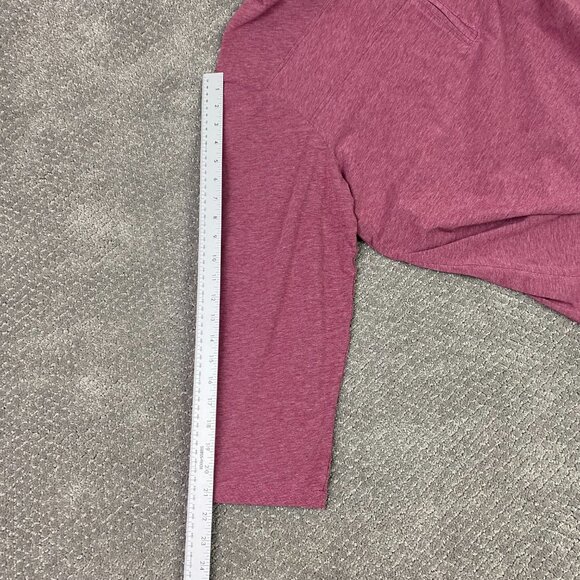 Vineyard Vines Shep Shirt Men's XL Jetty Red 1/4 Zip Performance 3/4 Sleeves - Picture 13 of 14